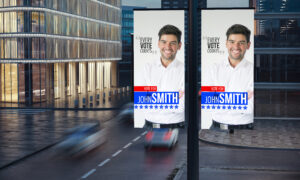 accurate signs election banner
